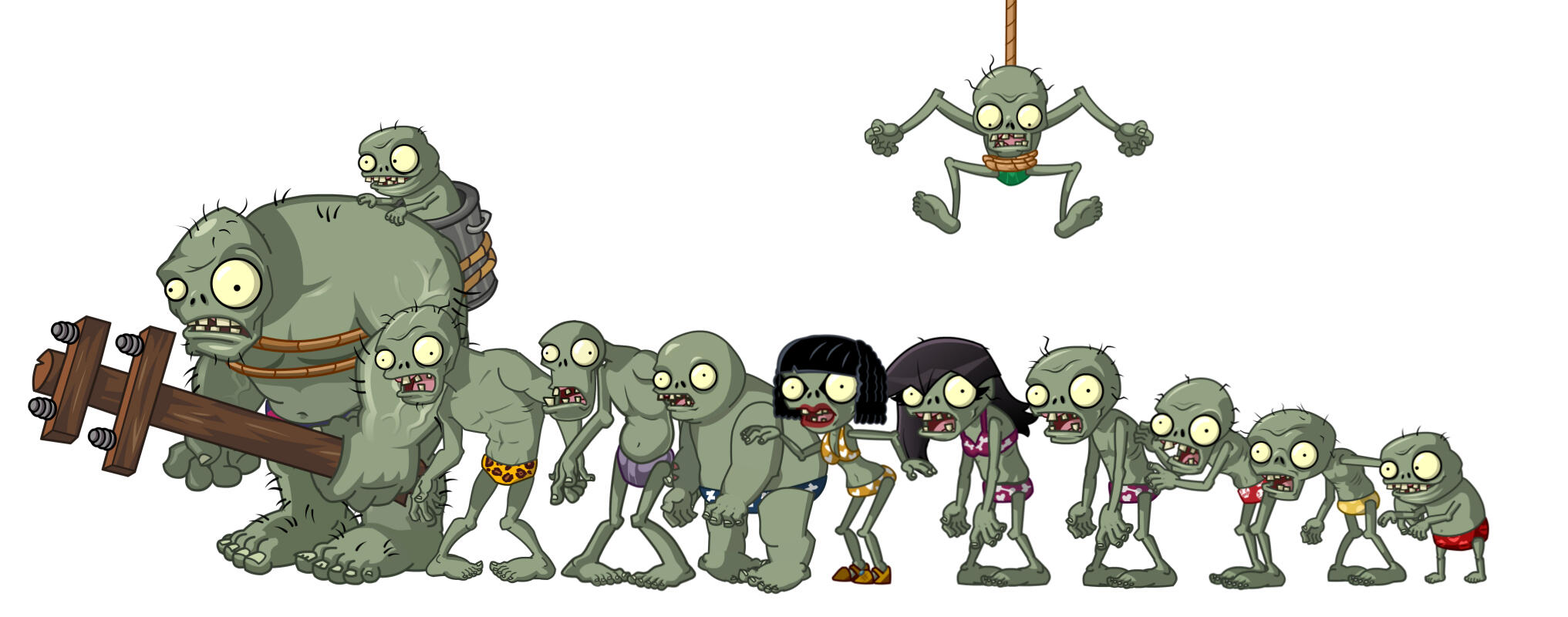 Our zombie templates